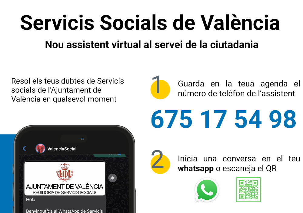 asistente virtual servicios sociales ayuntamiento Valencia