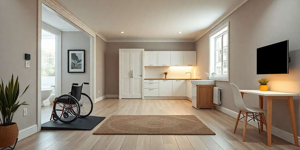 casa adaptada para silla de ruedas